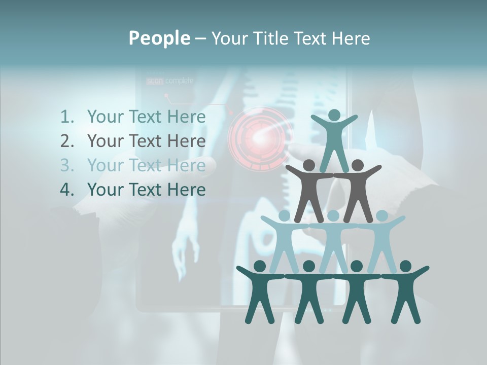 Computer Test Results PowerPoint Template