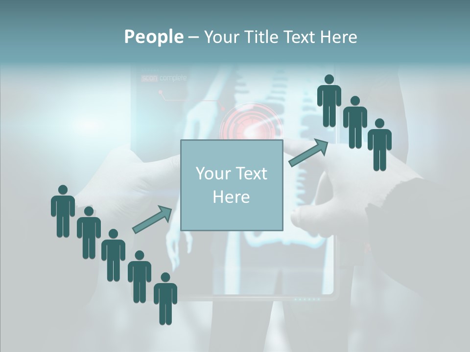 Computer Test Results PowerPoint Template
