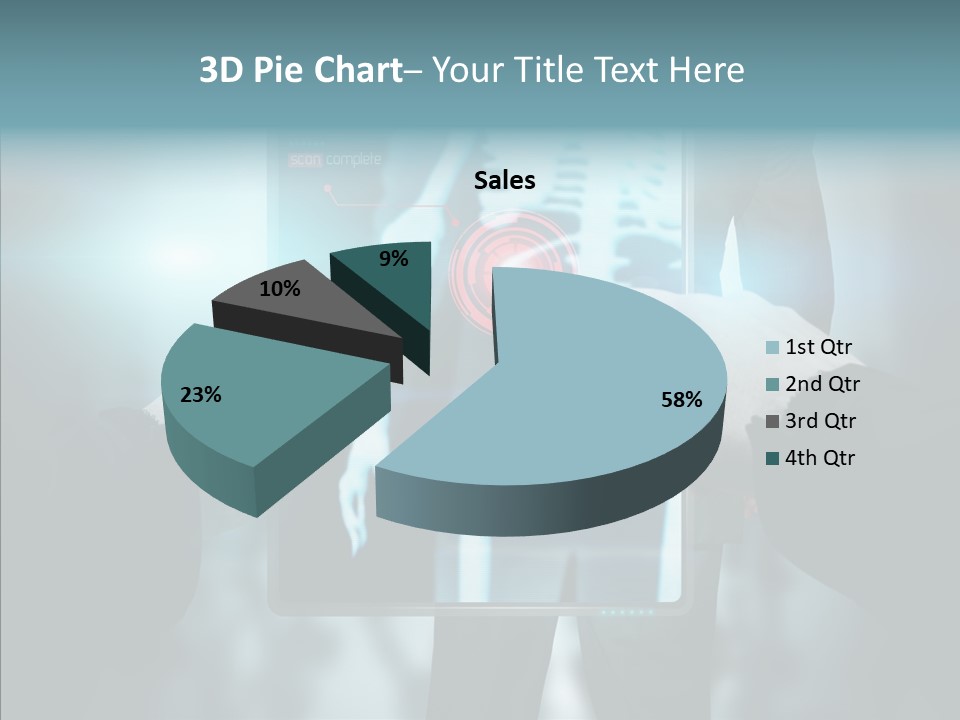 Computer Test Results PowerPoint Template