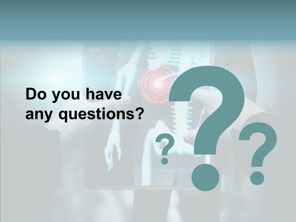 Computer Test Results PowerPoint Template