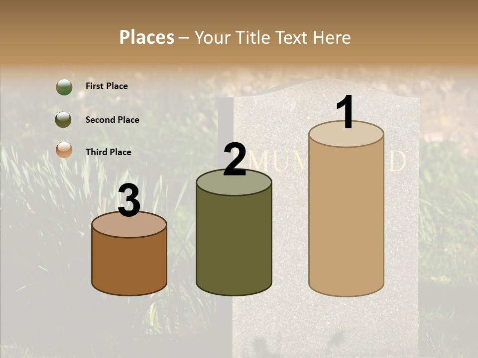 Dead Mom Dad PowerPoint Template