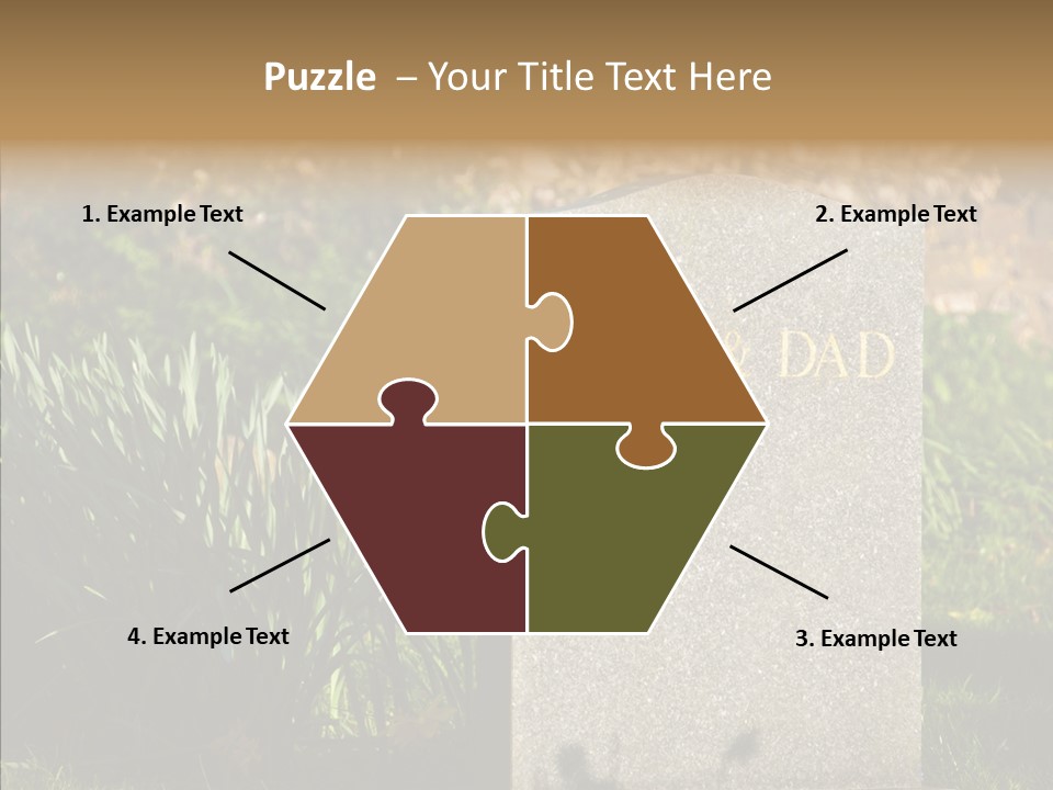 Dead Mom Dad PowerPoint Template