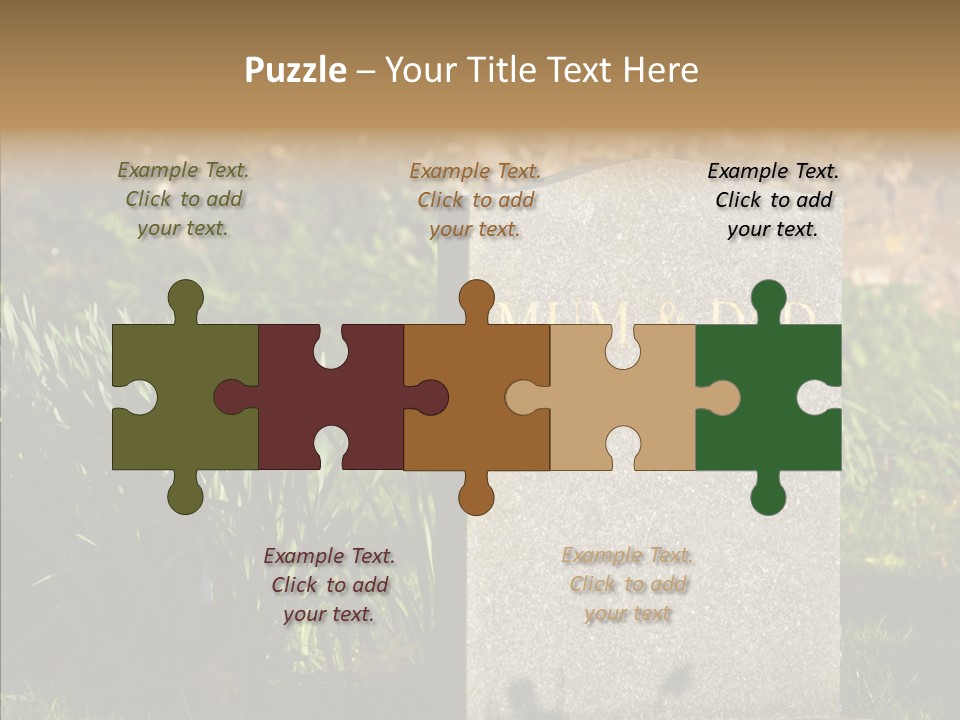 Dead Mom Dad PowerPoint Template