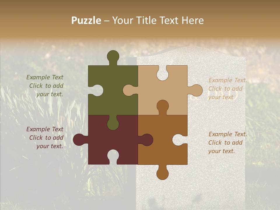 Dead Mom Dad PowerPoint Template