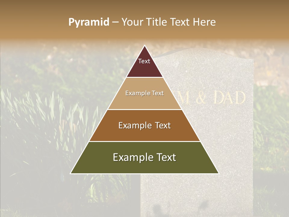 Dead Mom Dad PowerPoint Template