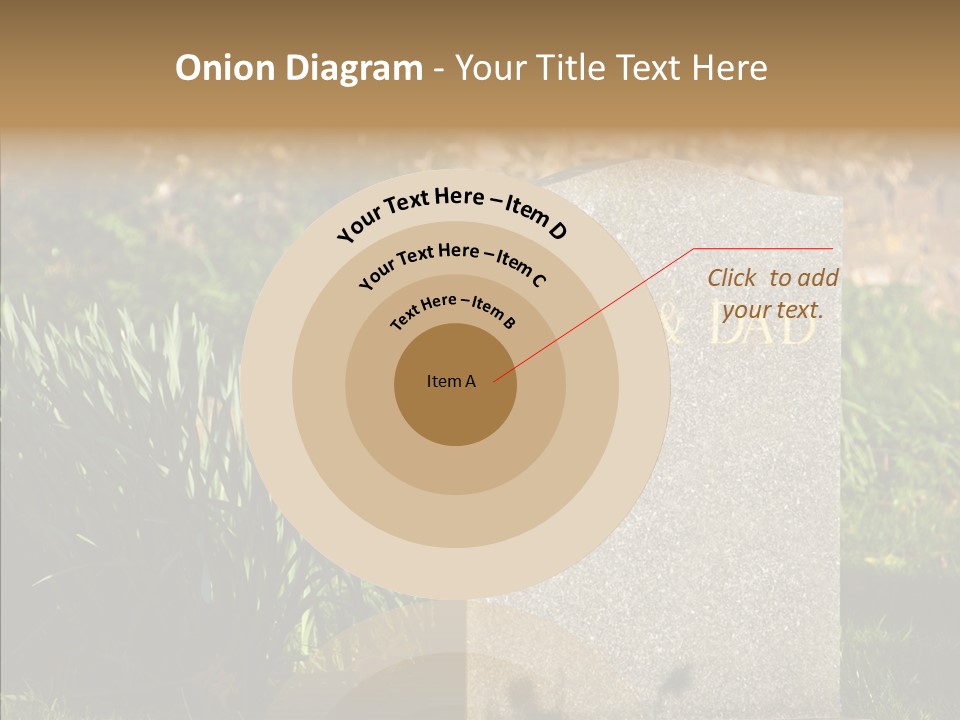 Dead Mom Dad PowerPoint Template