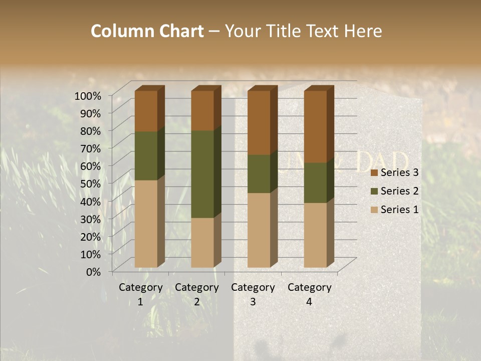 Dead Mom Dad PowerPoint Template
