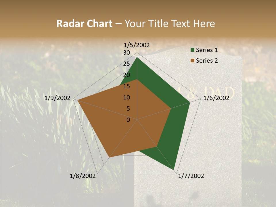 Dead Mom Dad PowerPoint Template