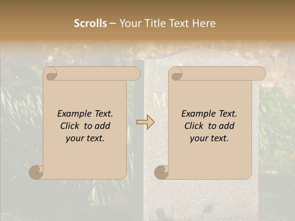 Dead Mom Dad PowerPoint Template