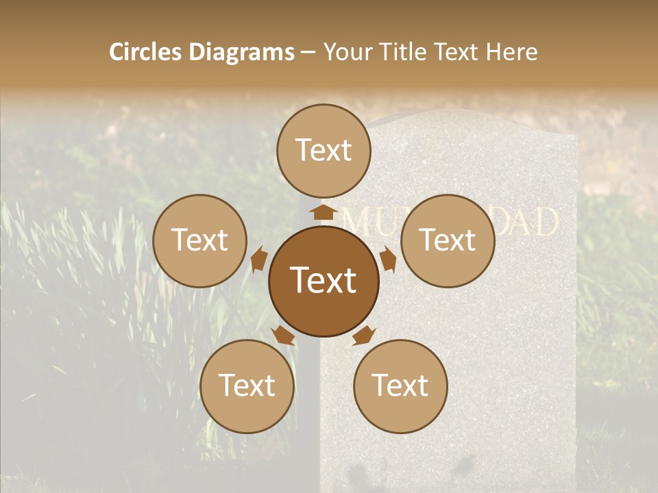 Dead Mom Dad PowerPoint Template