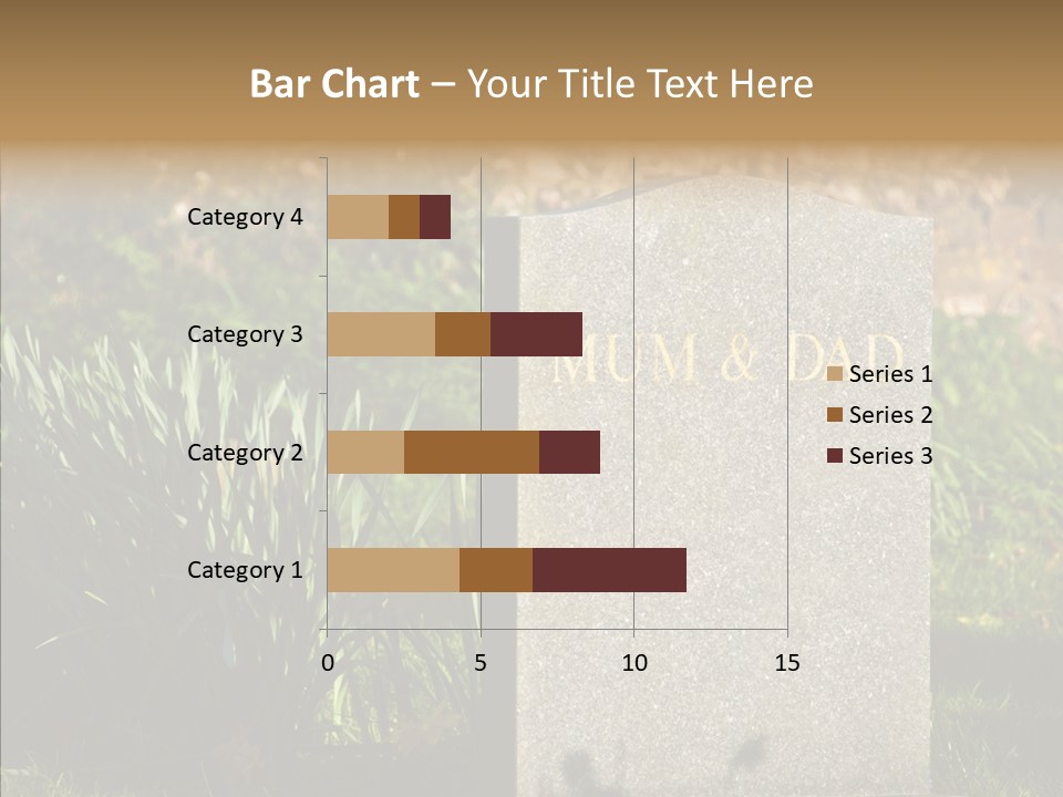 Dead Mom Dad PowerPoint Template