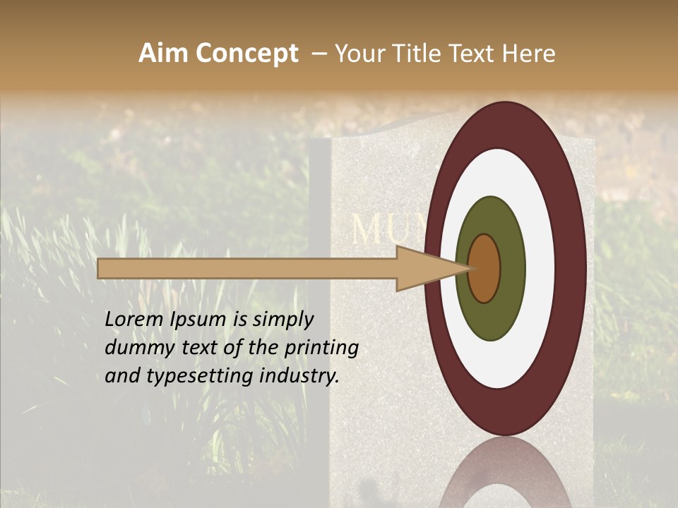 Dead Mom Dad PowerPoint Template