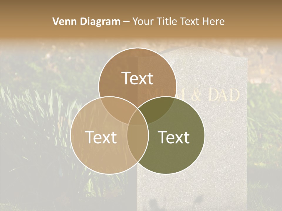 Dead Mom Dad PowerPoint Template