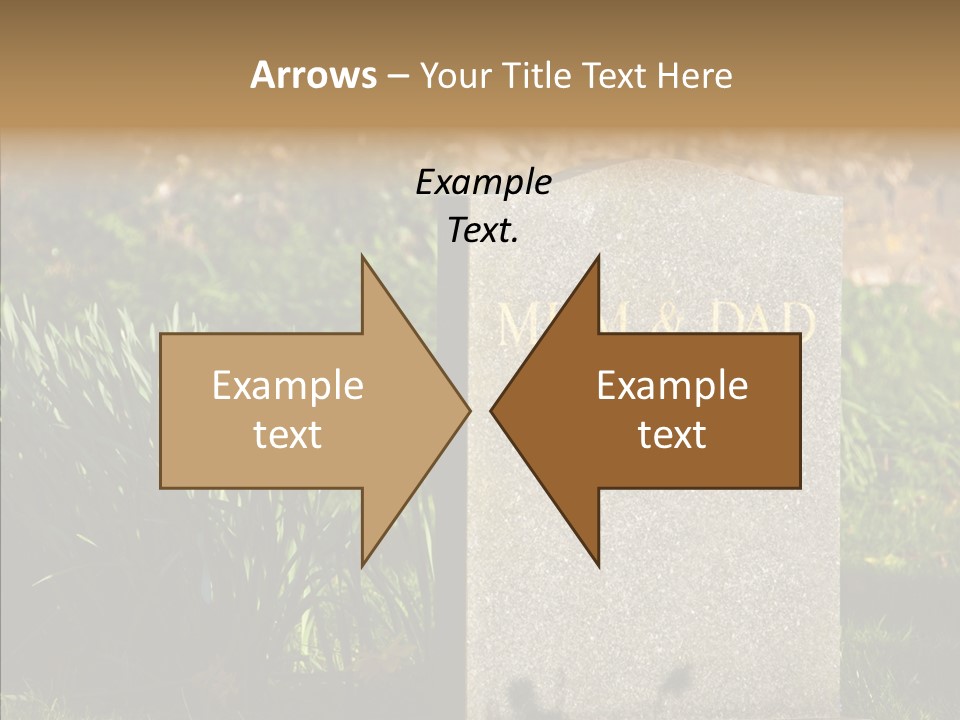 Dead Mom Dad PowerPoint Template