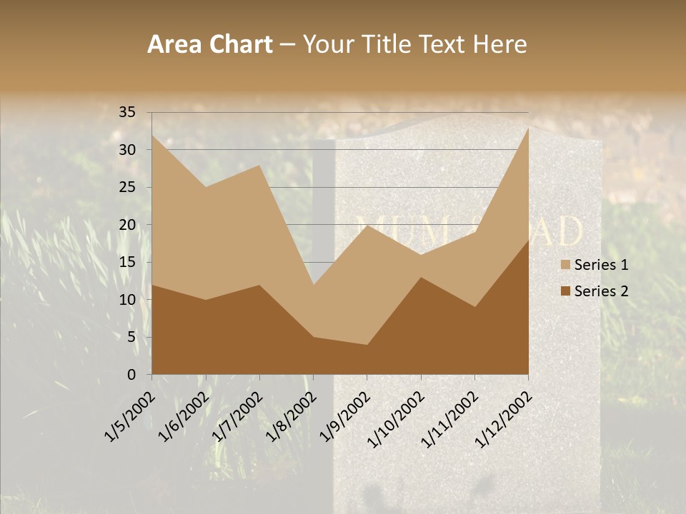 Dead Mom Dad PowerPoint Template
