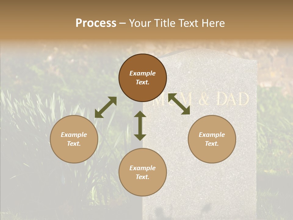 Dead Mom Dad PowerPoint Template