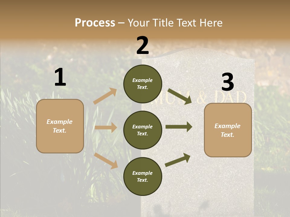 Dead Mom Dad PowerPoint Template