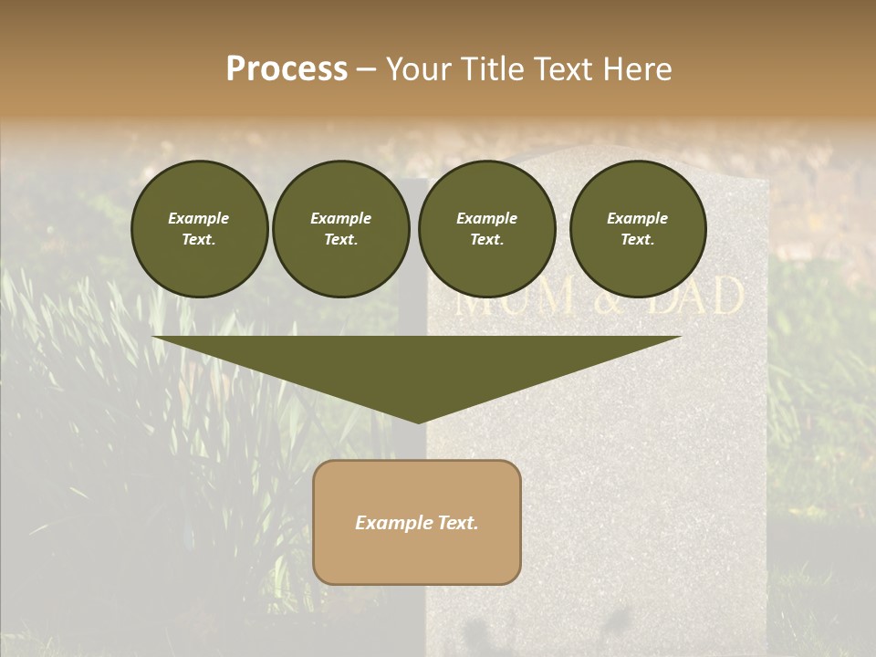 Dead Mom Dad PowerPoint Template