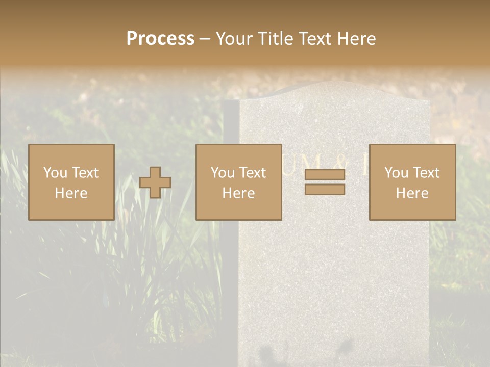Dead Mom Dad PowerPoint Template