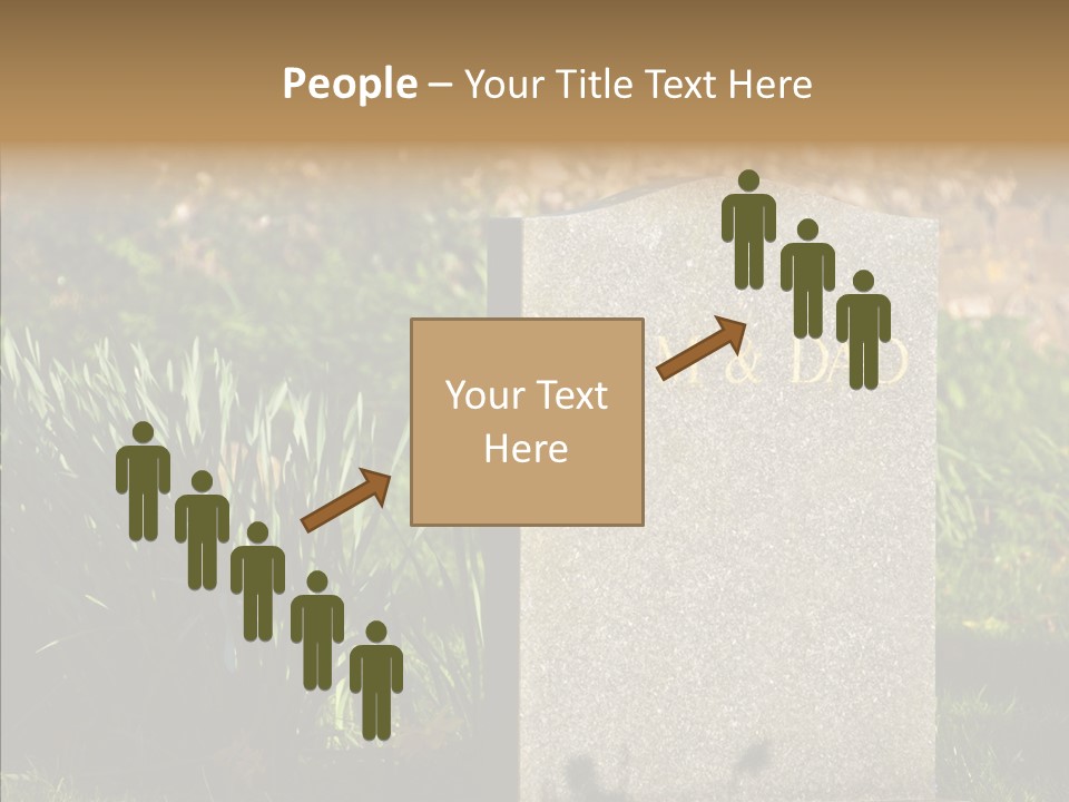 Dead Mom Dad PowerPoint Template