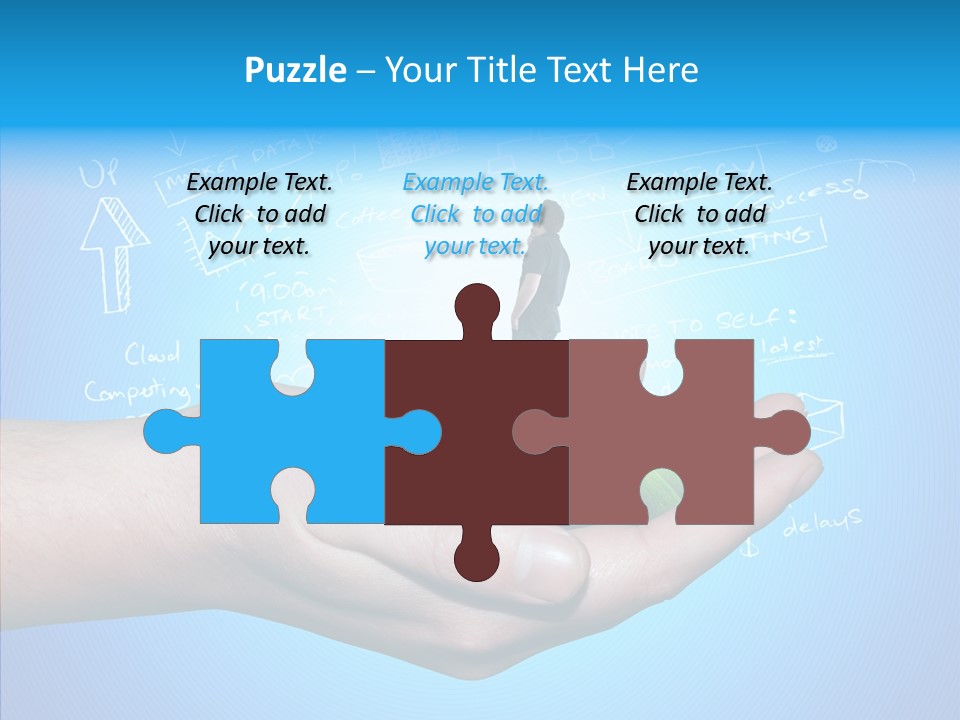 Marketplace Grass Sign PowerPoint Template