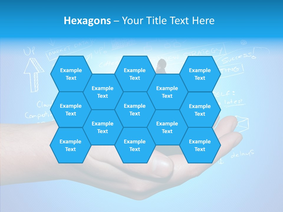 Marketplace Grass Sign PowerPoint Template