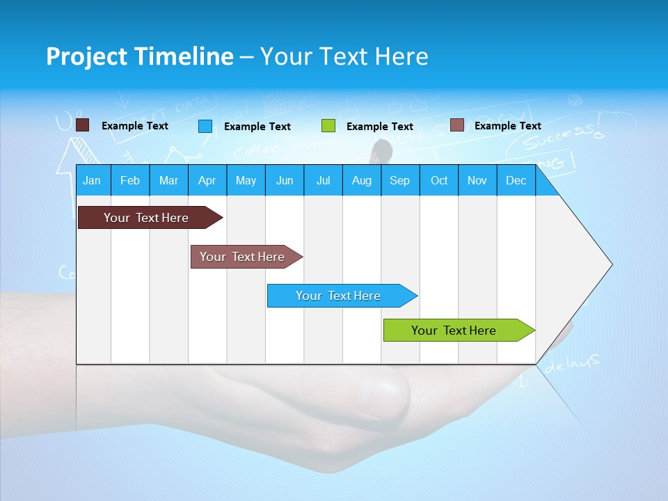 Marketplace Grass Sign PowerPoint Template