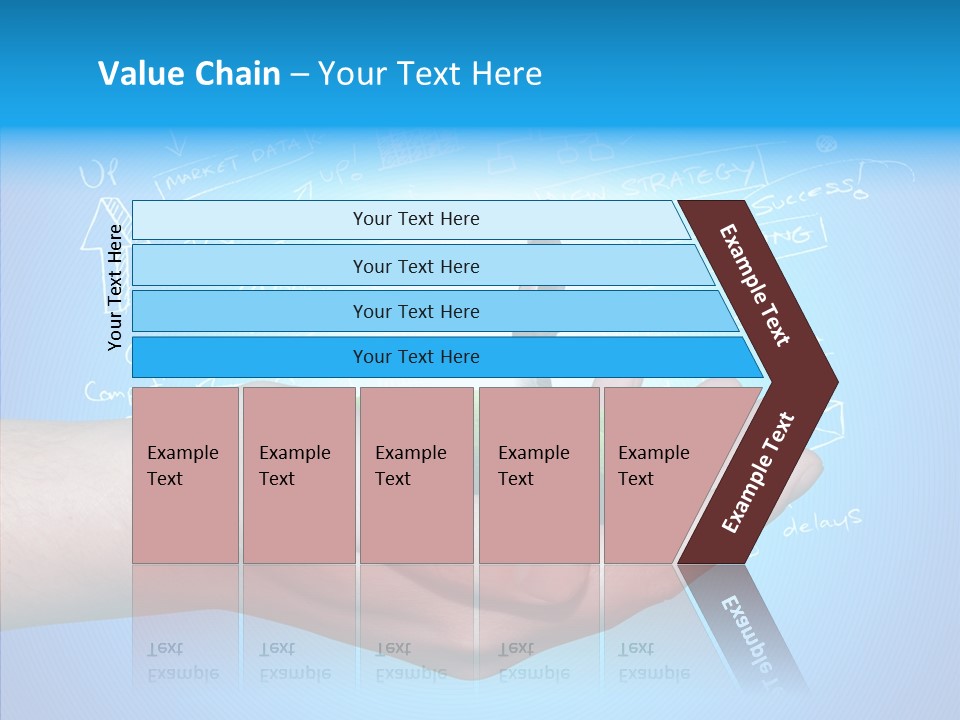 Marketplace Grass Sign PowerPoint Template
