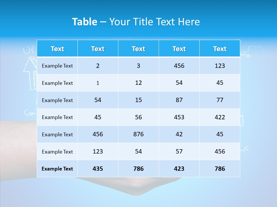 Marketplace Grass Sign PowerPoint Template