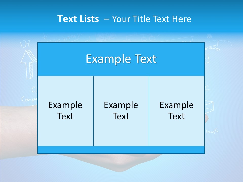 Marketplace Grass Sign PowerPoint Template