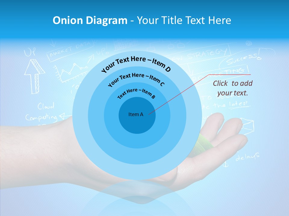 Marketplace Grass Sign PowerPoint Template