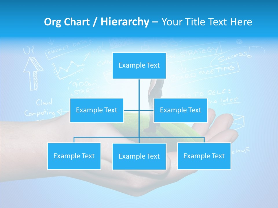 Marketplace Grass Sign PowerPoint Template