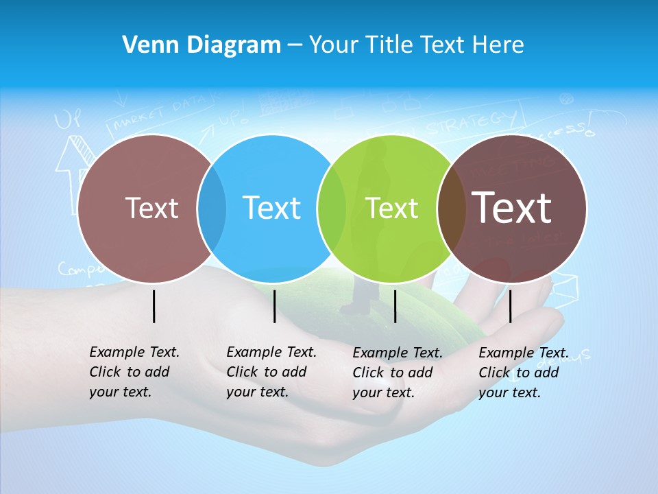 Marketplace Grass Sign PowerPoint Template