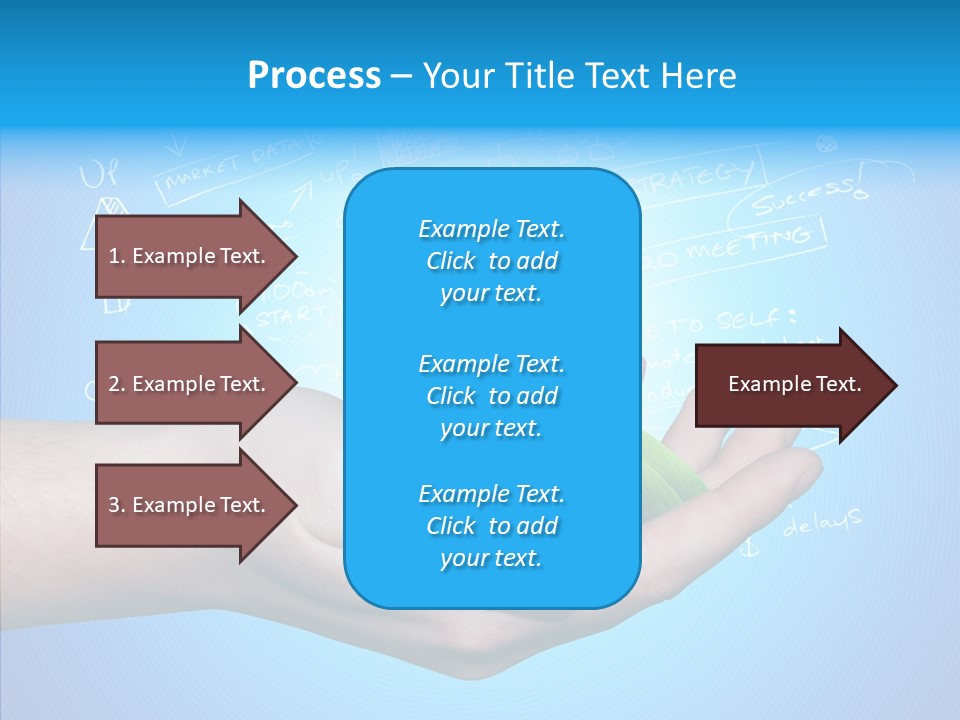 Marketplace Grass Sign PowerPoint Template