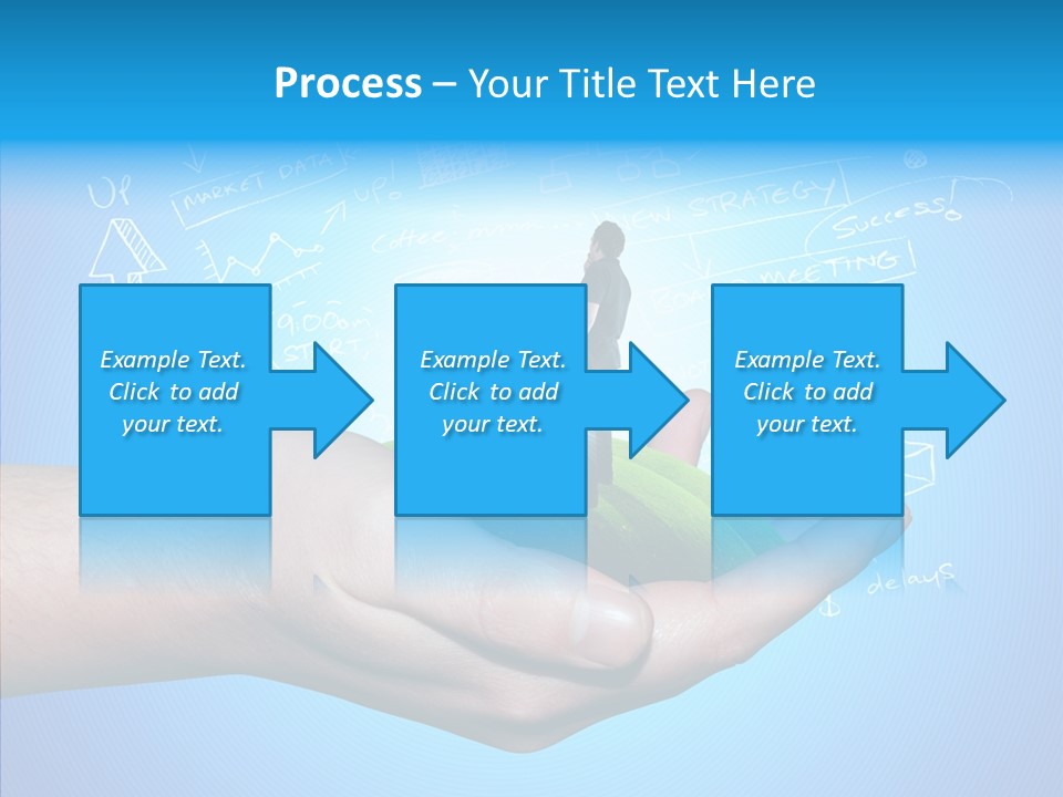 Marketplace Grass Sign PowerPoint Template