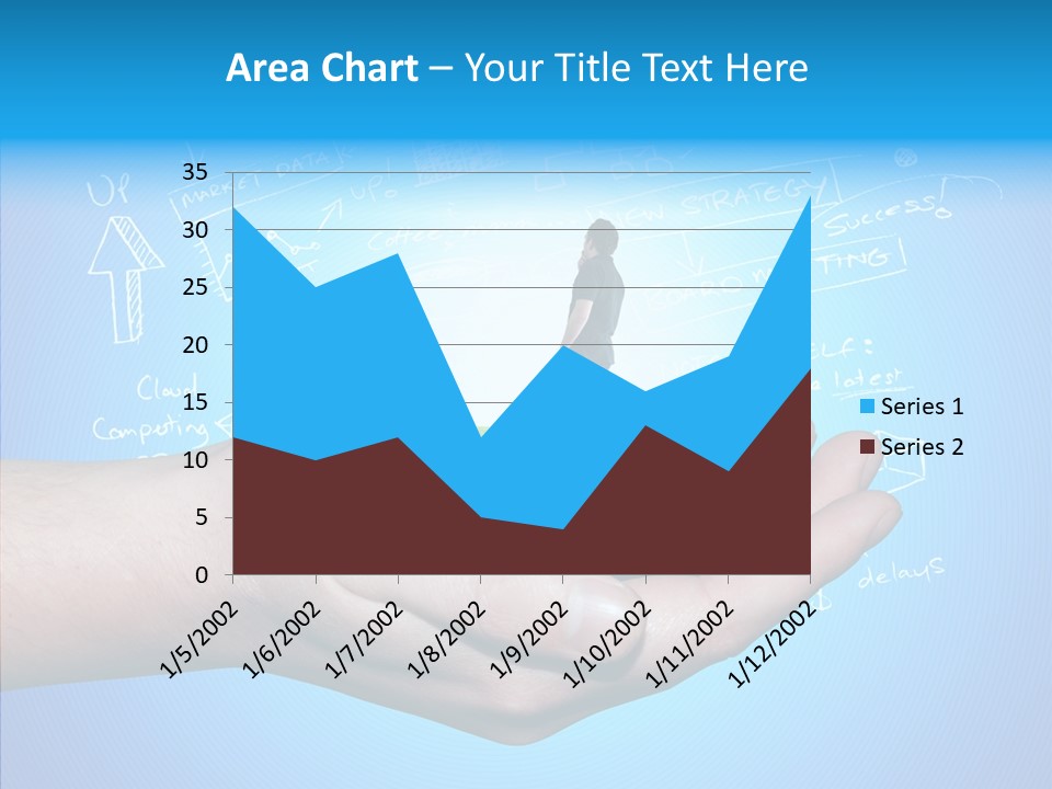 Marketplace Grass Sign PowerPoint Template