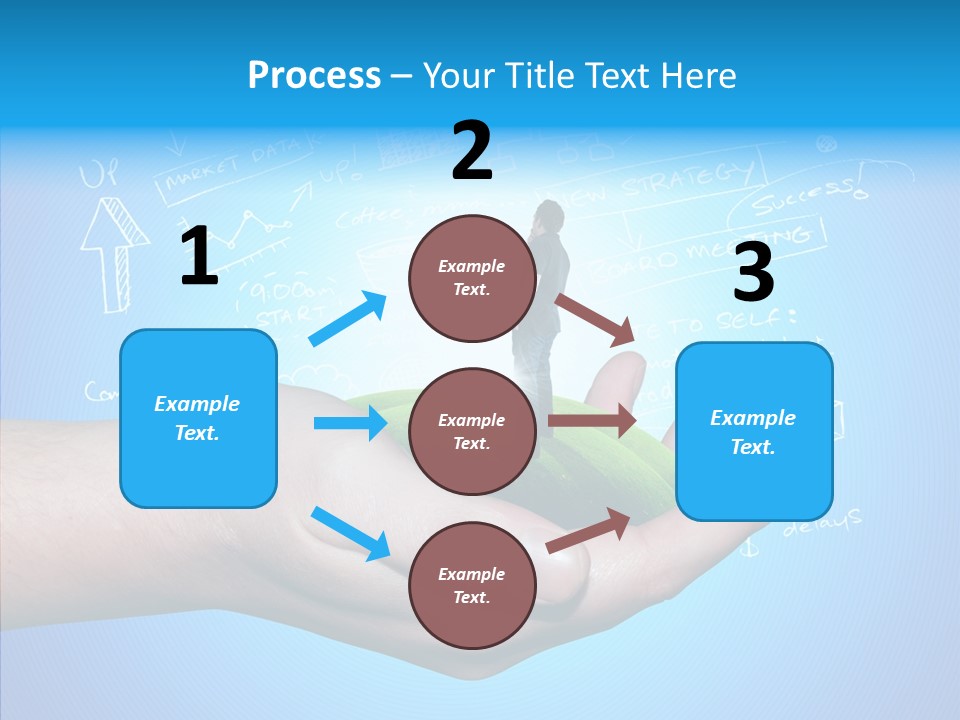 Marketplace Grass Sign PowerPoint Template