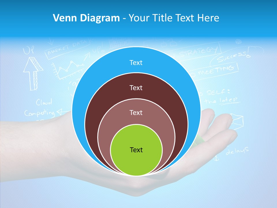 Marketplace Grass Sign PowerPoint Template