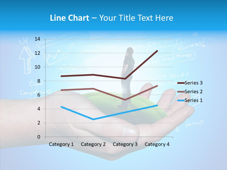 Marketplace Grass Sign PowerPoint Template