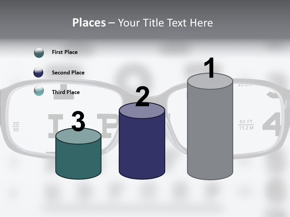 Background Optometry Black PowerPoint Template