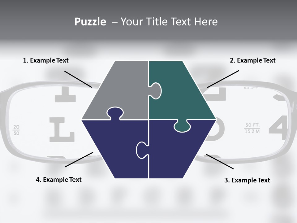 Background Optometry Black PowerPoint Template