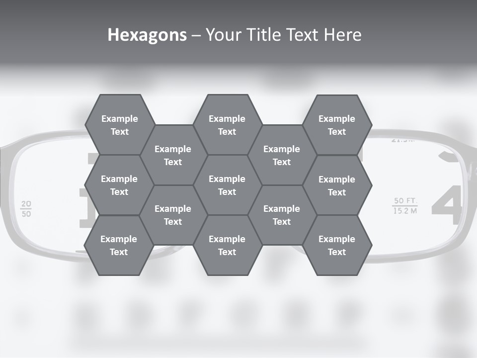 Background Optometry Black PowerPoint Template