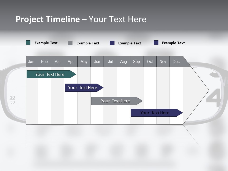 Background Optometry Black PowerPoint Template