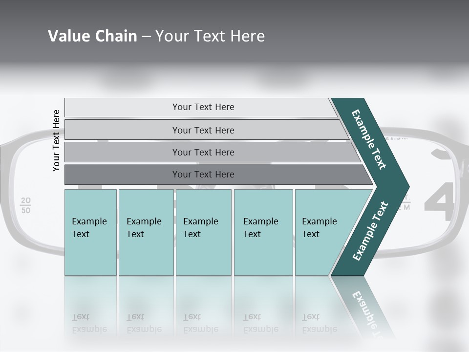 Background Optometry Black PowerPoint Template