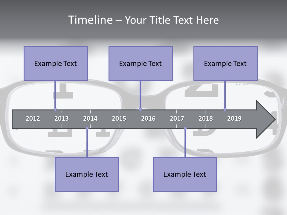 Background Optometry Black PowerPoint Template