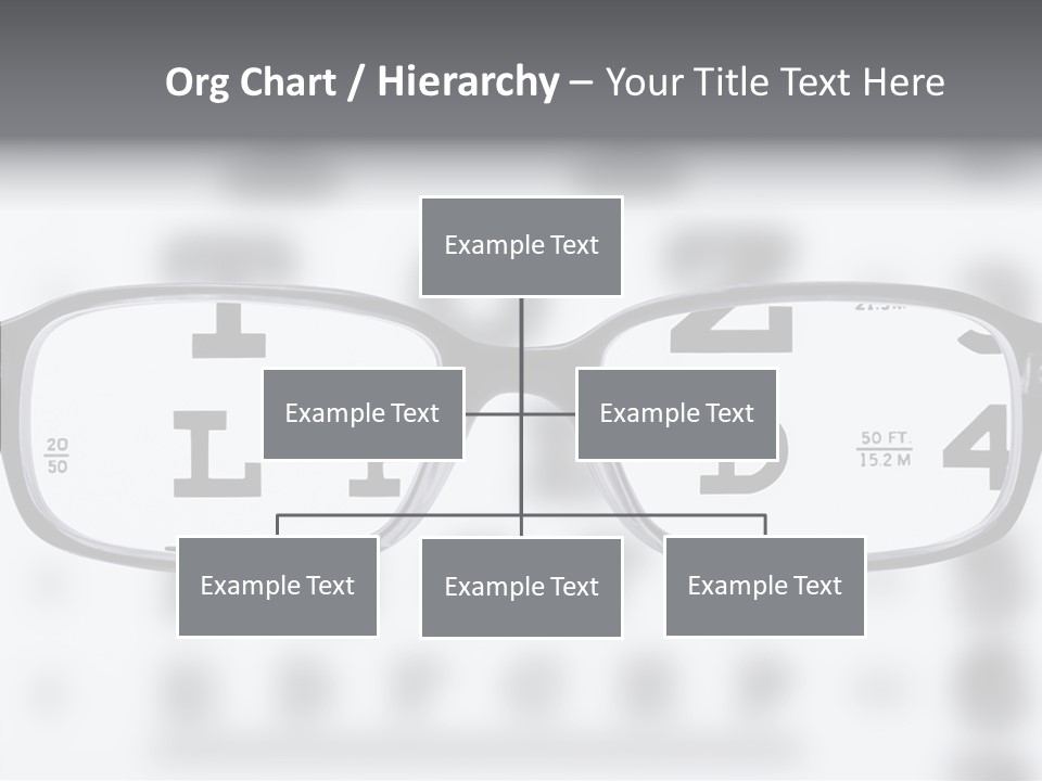 Background Optometry Black PowerPoint Template