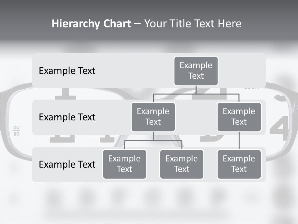 Background Optometry Black PowerPoint Template