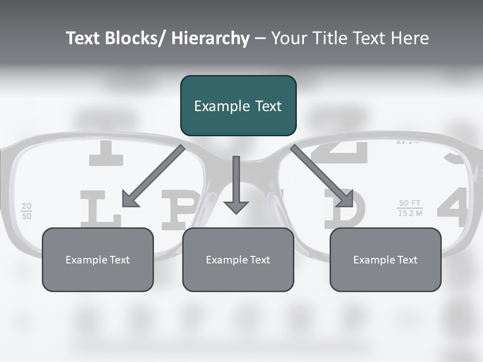 Background Optometry Black PowerPoint Template