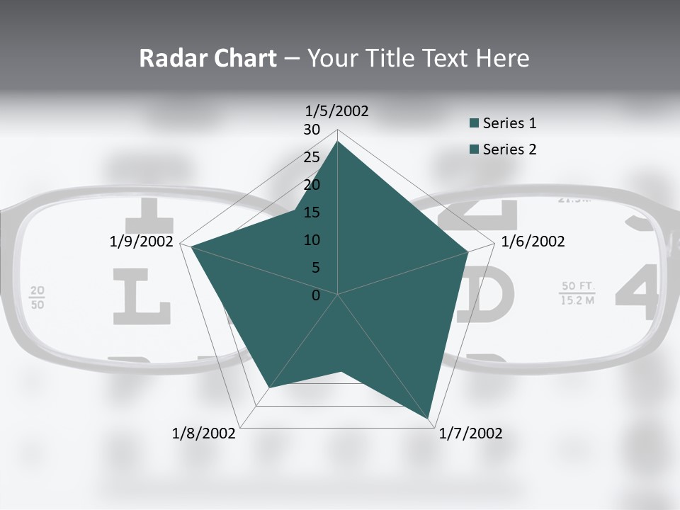 Background Optometry Black PowerPoint Template