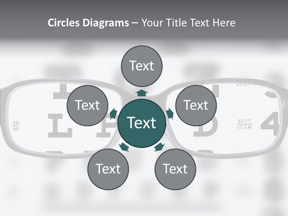 Background Optometry Black PowerPoint Template